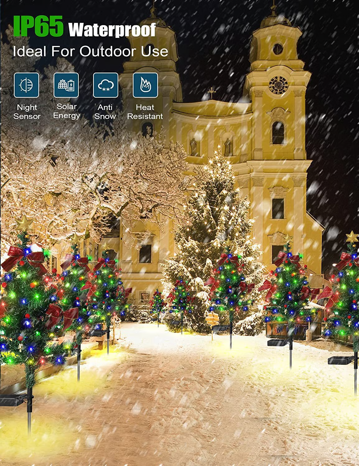 🎄 Last Day: 49% OFF Solar-Powered Christmas Tree Lights – Outdoor Waterproof